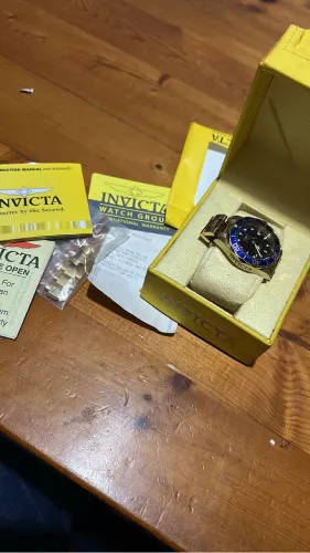Relógio Invicta Pro Diver foleado a ouro original modelo importado