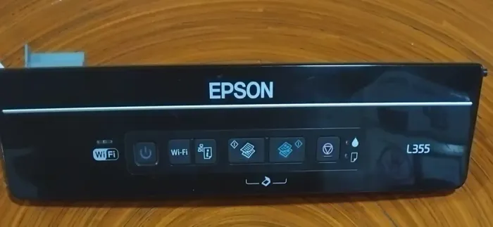 Painel Frontal da Impressora Multifuncional Epson L355