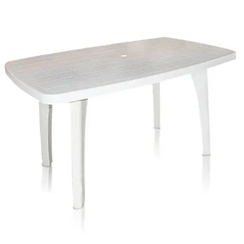 Mesa de jantar de plastico