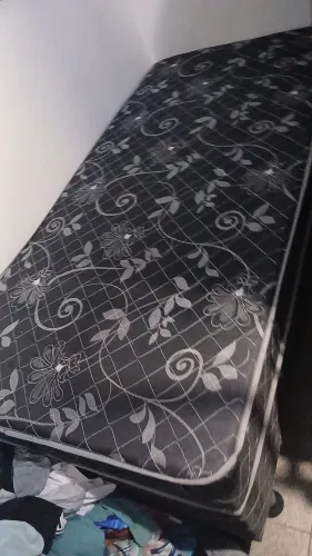 Cama box colchão conjugado solteiro