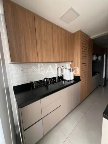 Apartamento mobiliado para locação no Condomínio Wave em Alphaville - SP