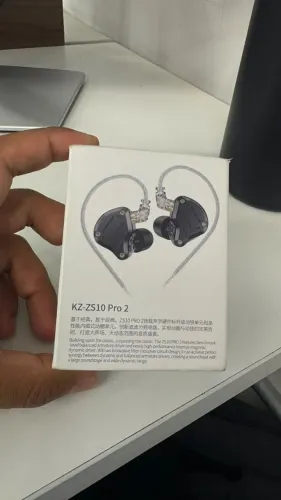 Fone de ouvido KZ ZS10 PRO 2 com microfone