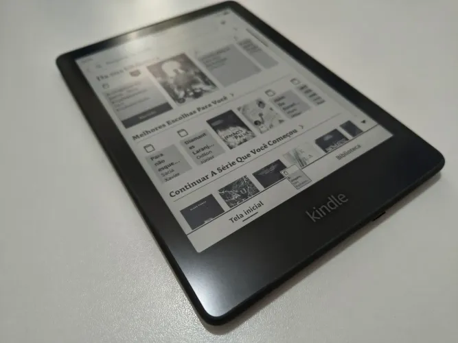Kindle paperwhite 11° geração 16gb com capa