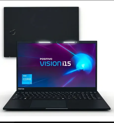 Notebook Positivo Vision i15 Intel Core i3 N300 8GB 256GB SSD Tela 15,6" Full HD
