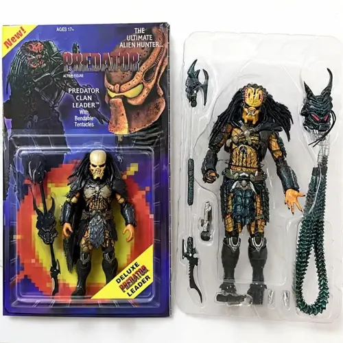 Boneco articulado Action Figure Predator Clan Leader Neca Deluxe