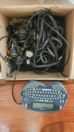 Rastreador Autotrac com Teclado e Chicote Completo ? Retirada de Veículo 
