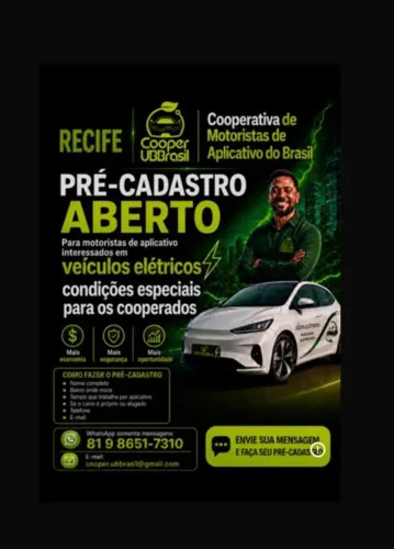 LOCAÇÃO VEÍCULOS ELÉTRICOS