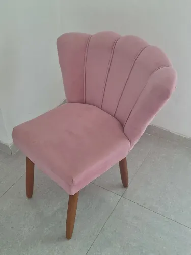 Cadeira Rosa para penteadeira