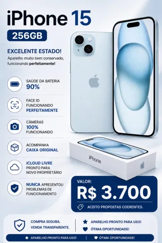iPhone 15 256gb