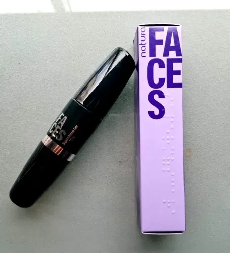Natura Supermáscara Tint para Cílios Faces 12ml Preto
