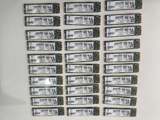 Lote de SSD M2, testado saudável, sem alerta, 10, 20 ou 30 unidades