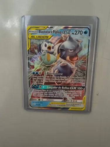 Pokémon Blastoise e Piplup GX
