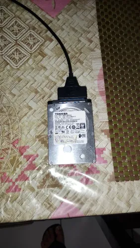 HD de 500 GB com adaptador de notebook e pv