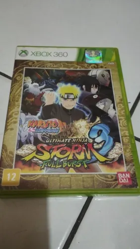 Naruto Storm 3 Full Burst Xbox360 - Jogo original!