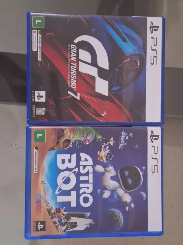 Gran Turismo 7 + Astro Bot - Mídias Físicas
