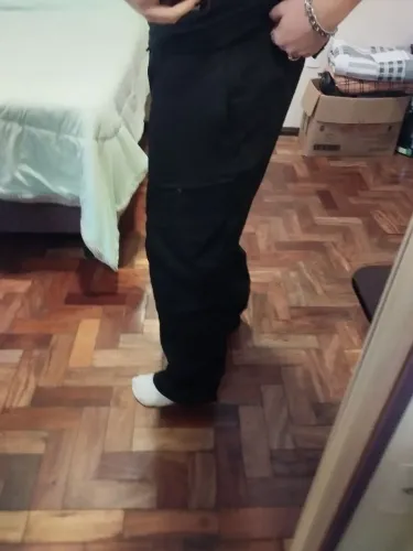 Calça Reta Loose Renner Usada