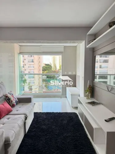 Apartamento com 1 dormitório para alugar, 57 m² por R$ 5.419,00/mês - Vila Ema - São José