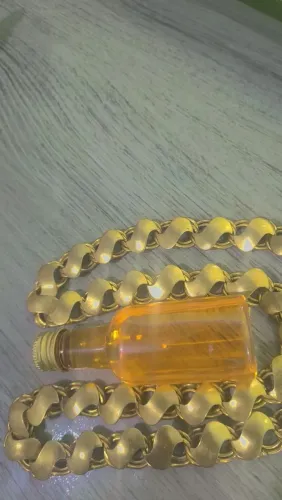 (Cordão banhado a ouro de luxo gourmet). - 13 a 14 mm.