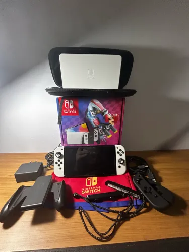Kit- Nintendo Switch Oled Desbloqueado + Sonic Origins