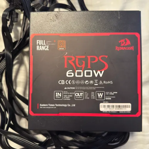 Fonte Redragon Rgps 600w