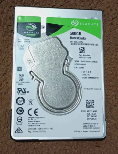 HD Gamer Seagate Barracuda 500Gb Rápido e Novo
