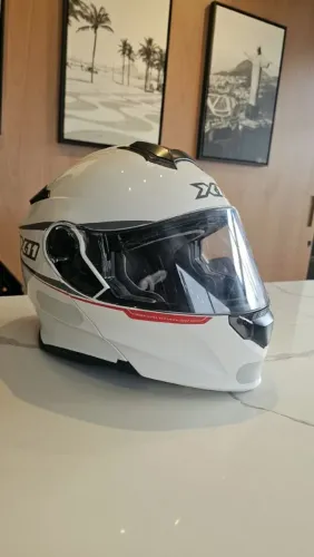 CAPACETE MOTO X11 TURNER - TAMANHO 62 (GG) - BRANCO