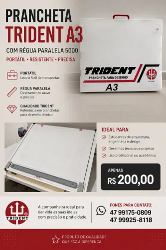 Mesa de Desenho Trident
