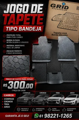 Jogo Tapete bandeja