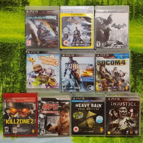 Jogos PS3 - Lote 10 Jogos