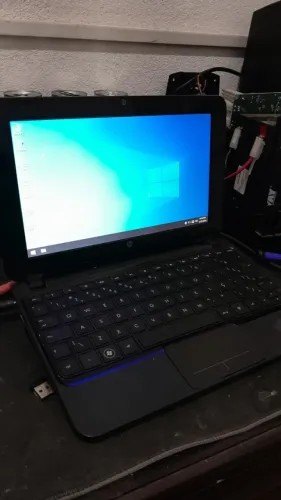 Netbook HP Mini 210: Windows 7 Professional Lite 64bits| Ideal p/ Estudos e Tarefas Básica