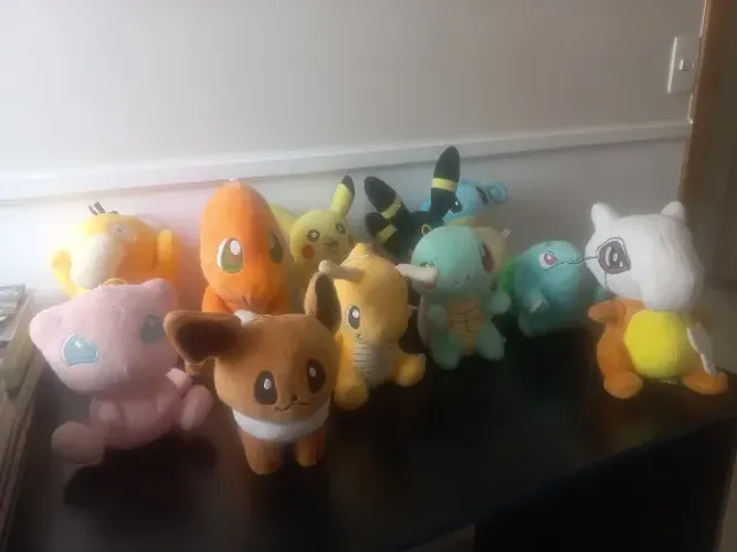 IMPERDÍVEL PACOTÃO Vários Pelúcias Personagens Pokémon