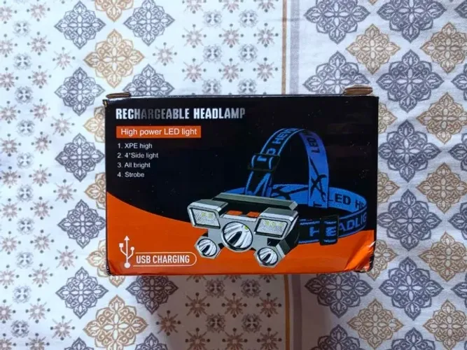lanterna de cabeça led