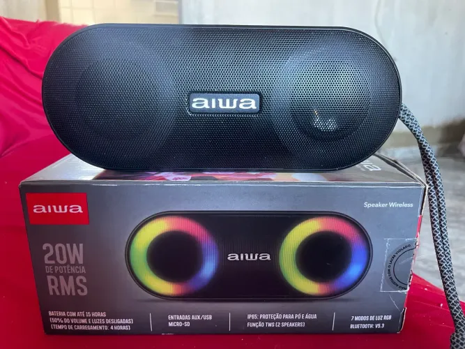 Caixa de som Aiwa 20w