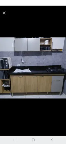 Pia + pedra Cook top MARMORE PRETO