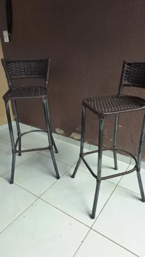 Vendo banquetes altas para bancada americana 