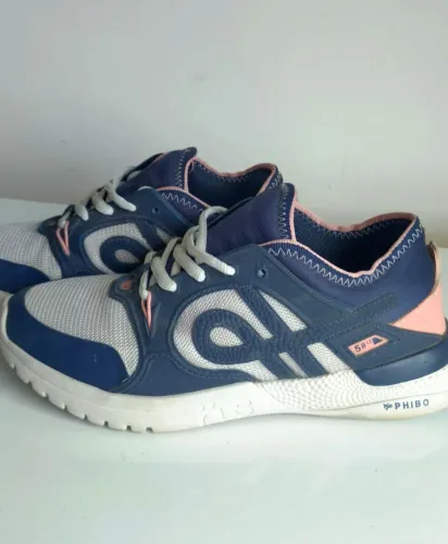 Tênis Ous Phibo 5813 azul rosado nº37