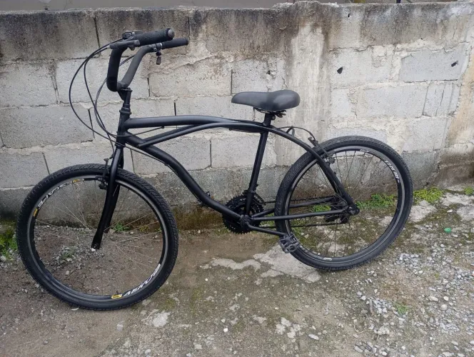 Bicicleta caiçara 18 marcha troco por violão
