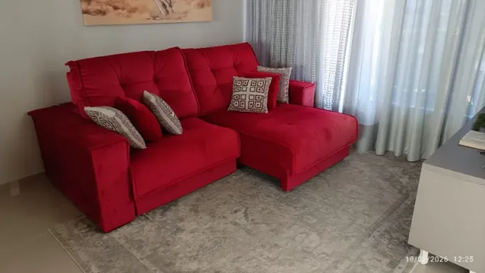 Sofá living retrátil para sala de star