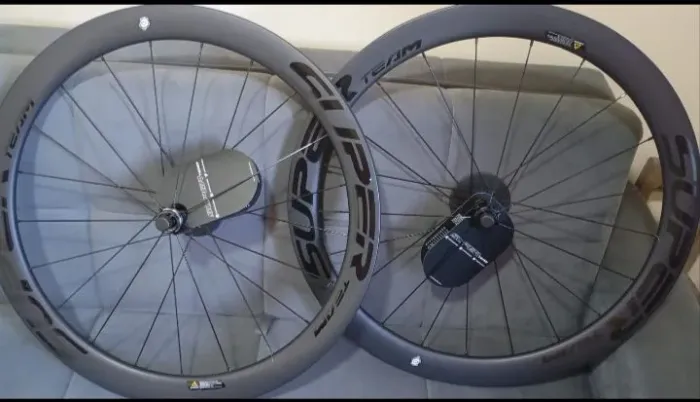 Rodas super team perfil 50mm UCI,HG E XDR