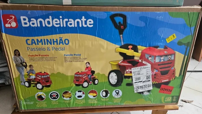 Caminhao Passeio e Pedal Bandeirante Produto Novo Lacrado