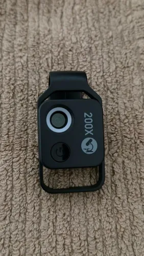 Lente De Microscópio De Telefone Apexe Ms002 200x - Preta