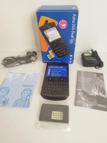 Celular Nokia Asha 205 (COLEÇÃO)