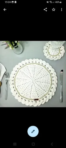 ? Sousplat Romana Luxo para Mesa Posta ?
