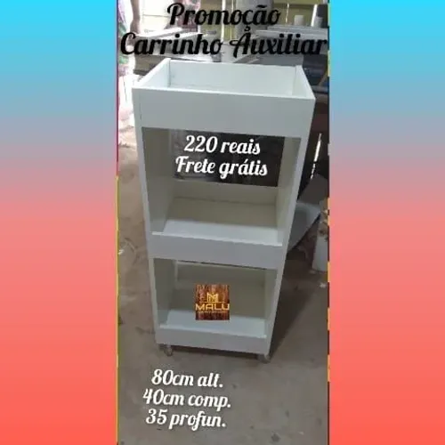 Promoção carrinho auxiliar