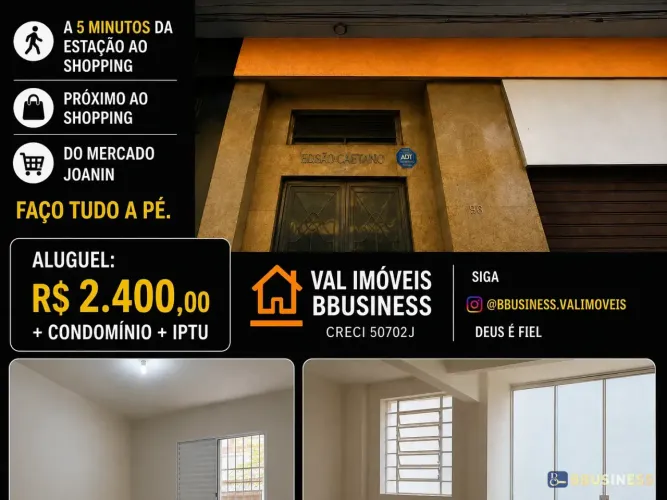Apartamento à venda, Centro,120m², 2 dormitórios suite, 2 wc, sem vaga, São Caetano do Sul