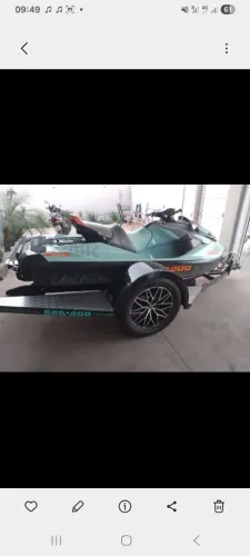 Vendo ou troco Jet ski seadoo wake 170 top, conservado