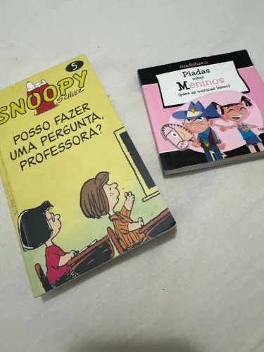 Kit com 2 mini livrinhos antigos