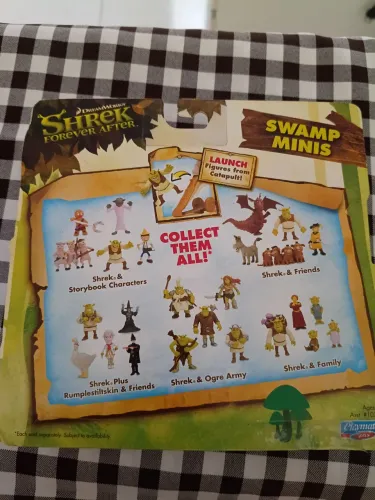 Shrek Forever After Swamp Minis Storybook Characters Lacrado