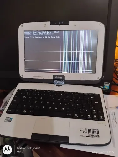 Netbook CCE ( no estado ) arrumar ou retirada peças !!