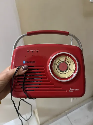 Radio Vintage Retro Lenoxx Rb-80 Comdefeito (Usado)